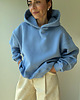 bluza z kapturem damska Bluza Soho sky blue z kapturem 4
