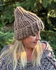 czapki damskie Beanie handmade 4