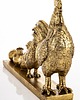ozdoby wielkanocne Dekoracja - złota kurnikowa RODZINA 21,5x33x7 cm 4