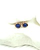 kolczyki wire wrapping Kolczyki sztyfty z lapis lazuli 6