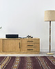 komody i szafki Komoda sideboard D-S03 drzwi przesuwne oraz 3 szuflady 3