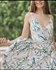 sukienki maxi damskie Sukienka TULIPAN print ecru 1