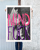 plakaty MINDFUCK kobiecy plakat czarownica duch feministyczny dla dziewczyny 3