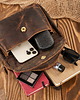 plecaki PLECAK DAMSKI RETRO VINTAGE BRĄZOWY T-18-BR 7