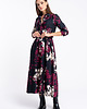 sukienki midi damskie Sukienka Hania Purple Flowers 1