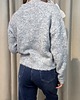 swetry damskie  Sweter kwiat Grigio 3