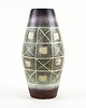 wazony Wazon ceramiczny West Germany z geometryczną dekoracją, lata 70. 1