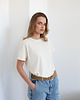 t-shirt damskie T-shirt Close merino kremowy 1