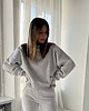 bluza bez kaptura damska Harvest Moon / bluza bawełniana salt & pepper 1