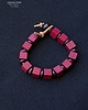 bransoletki drewniane Bransoletka boho z egzotycznego drewna na rzemieniu prezent unisex 5