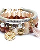 bransoletki z kamieni naturalnych Carmel and vanilia vol. 8 /18.10.24/ - set 1