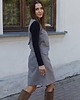 kamizelki damskie Kamizelka Soho Wełna Szara 6