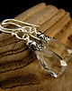 kolczyki wire wrapping Kolczyki Bali Bali - Kryształ Górski Srebro 1