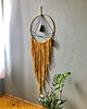 łapacze snów Łapacz snów dream catcher duży musztardowy 2