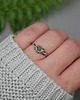 pierścionki - różne Pierścionek regulowany labradoryt wire wrapping 1