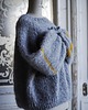 swetry damskie  Sweter Fluffy grey&curry 4