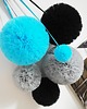 pokój dziecka - różne POMPON Z TIULU 20 CM - RÓŻNE KOLORY 5
