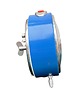 zegary Niebieski budzik mechaniczny Corsar w stylu modern, Niemcy lata 60. 2