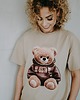 t-shirt damskie T-shirt oversize Biscuit Teddy dla mamy 6
