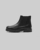 buty męskie Buty sztyblety F701 czarne 2