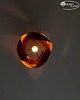 lampy wiszące Falowana lampa wisząca z orzecha amerykańskiego AURORA L 5