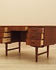 biurka Biurko tekowe, duński design, lata 70, produkcja: Dania 3