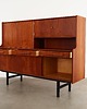 komody i szafki Highboard tekowy, duński design, lata 60, produkcja: Dania 5