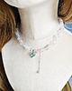 chokery Autorski delikatny Naszyjnik Choker Blask świtu 5