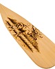 Ozdoby na ścianę Pagaj John Paddle Beavertail Ozdoba Wypalany 110 cm - Moose 1