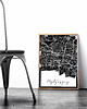 plakaty Plakat Bydgoszcz mapa 1