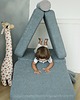 namioty i tipi dla dzieci Sofa modułowa Montessori dla dzieci Zielona 2