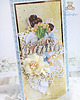 kartki scrapbooking Kartka dla mamy, Dzień Matki "Love 1" GOTOWA 1
