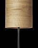 lampy stołowe Lampa stołowa LEEA - Black Oak Table. Naturalny fornir dąb. 1