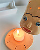 świeczniki i świece Ceramiczny Pan Lampion 5