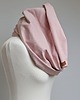 szale damskie PUDROWY Zimowy komin damski, szalik bawełniany na zimę, duży komin oversize 2