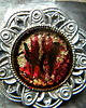 bransoletki wire wrapping roślinne klimaty  - BRANSOLETA MANKIET  CUFF 3