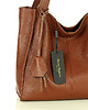 torby na ramię Modna torebka damska skórzany shopper bag - MARCO MAZZINI Portofino Max brąz 3