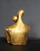 figurki i rzeźby Rzeźba Para Zakochanych jasne złoto wys. 12,3 cm 3