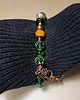 komplet biżuterii Bransoletka i kolczyki - komplet w modnym stylu boho handmade 2w1 miły PREZENT 5