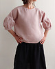 bluzki - inne Bluzka "COSMOS" old rose, 100% len S/M 6