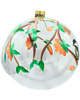 ozdoby choinkowe Bombka choinkowa: Lampion: ptak i kwiaty 2