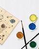 puzzle dla dzieci Drewniane układanki dla dzieci z grawerem KOSMOS 2