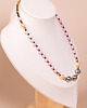 naszyjniki - inne Naszyjnik kwarc i perły 2