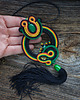 wisiory Etniczny naszyjnik Soutache 6