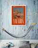 plakaty TRAVEL POSTER retro poster wakacje lato dekoracja ścienna 1