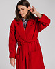 płaszcze damskie Płaszcz wełniany długi Bella Look 833 6