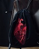 plecaki ANATOMICZNE SERCE  velvetowy plecak 7