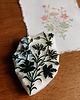 stemple Pieczątka z polnym kwiatem do dekorowania, stempel w stylu art nouveau 1