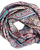 szale damskie Szal Jedwabny Orient Flower Blue 1