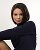 bluza bez kaptura damska Bluza Hiver granatowa 3